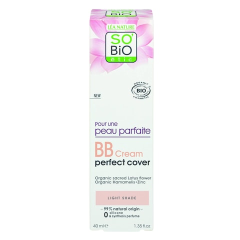 So Bio Etic Organic BB Cream Perfect Cover Light Shade 40ml