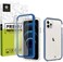 Remson 2 In 1 Dual Layer Shockproof Case With Tempered Glass For (iPhone 12 Pro Max (6.7), Blue)