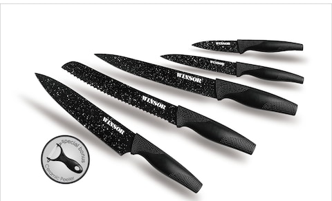 Winsor - 6 Pcs Non Stick Knife Set Set