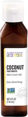 Aura Cacia Fractioned Coconut Oil Skin Care Oil, 4 Fl Oz