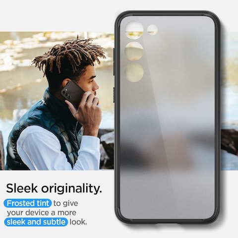 Spigen Ultra Hybrid designed for Samsung Galaxy S23 PLUS case cover (2023) - Frost Black