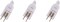 Osram Home Decorative High Quality and Durable Capsule 12 V Lamp 10 Watt (Pack of 3) - White