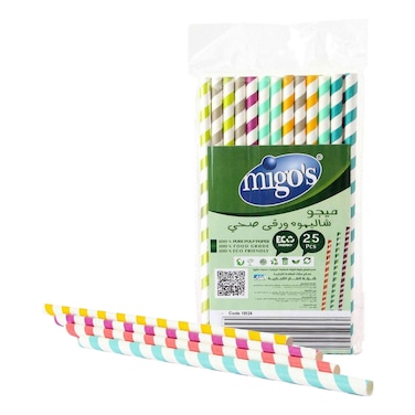 شاليموه ورق ميجوز - 8 مل - 25 قطعة