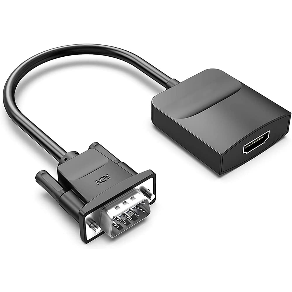 Buy VGA to HDMI Adapter with Audio PC VGA Source Output to TV/Monitor ...