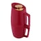 Alsaif deva vacuum flask 2 in 1 red gilded color 0.5 + 0.5 L 