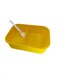 Yolo Modern Lunch Box With Two Compartments With Spoon ‐ Yellow