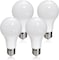 MODI LED Bulb, Indoor or Outdoor Non-dimmable LED Light Bulbs E27 Base AC220-240V Glass Shell 270 Degree Vintage Soft White Color LED Lamp, 12W 4Pack
