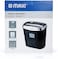 Maxi Cross Cut Shredder 060C 6 Sheets, Black