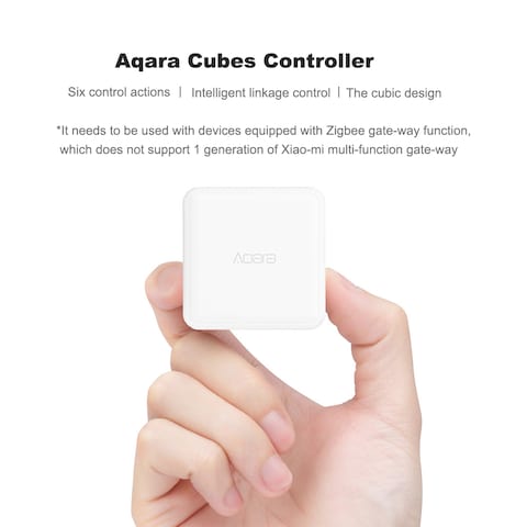 KKmoon-Aqara MFKZQ01LM Cubes Intelligent Home Controller Linkage Control of Different Equipment