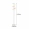 Zenments, Metal Clothes Hanging Stand, Multicolour, 29.5Wx29.5Dx176H cm, HTC-ZEN-267