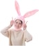 Aiwanto Girl Rabbit Hat Eastern Bunny Hat Bunny Ears Cap Funny Party Holiday Hat Cute Costume for Men and Women