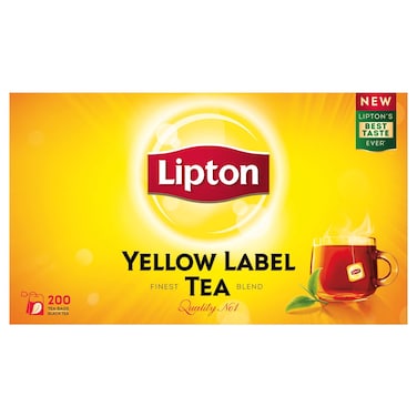 Lipton Yellow Label Black Classic 200 Tea Bags