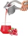 Generic Lemon Squeezer - Heavy Duty Hand Press Fruit Juicer - Manual Lime Citrus Press Squeezer (Color : Silver)