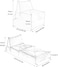 Vital Bean Bag Soft And Comfortable Lounger Chair Living Room Furniture Bed Folding Recliner Sofa With Filler Living Room Lazy Couch Comfortable Leisure Chair Furniture
