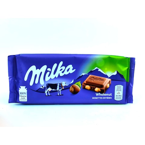 Milka Milk Chocolate With Hazelnuts - 85 Gram