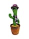 Electric Dancing Cactus Plant Stuffed Toy