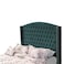 In House Maldives Velvet Bed Frame - Queen - 200x160 cm - Turquoise