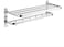 Fashion YY-60 cm long, 304 stainless steel towel rack, non-perforating towel rack, folding Storage Rack