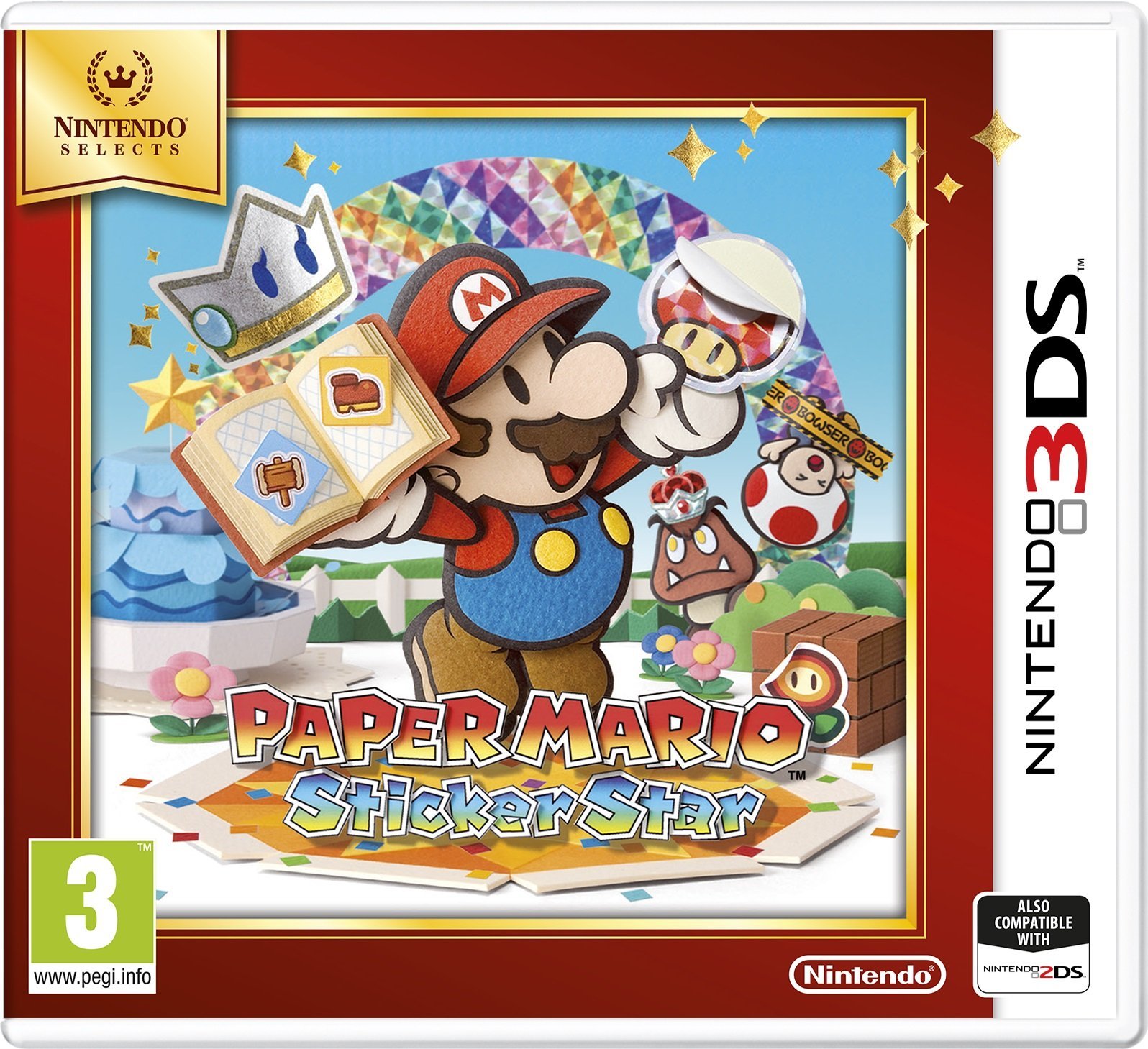 Nintendo 3ds Nintendo 3ds Paper Mario Sticker Star