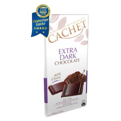 Cachet Extra Dark 85 Chocolate100G