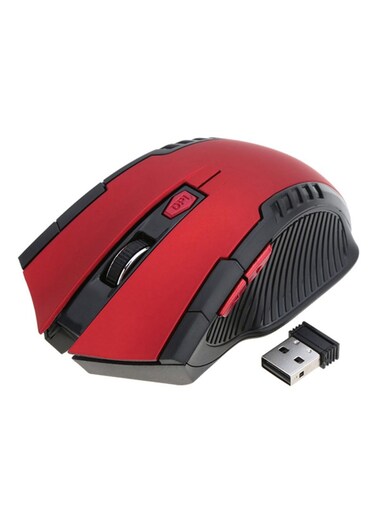 Buy Generic Wireless Gaming Mouse Black/Red Online | Carrefour UAE