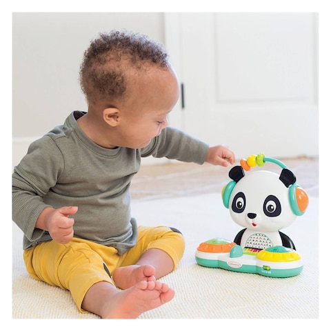 Infantino DJ Panda Spin And Slide Musical Toy 6+ Months