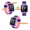 Generic Amerteer Kids Smart Watch Phone, Kids Lbs Tracker Watch With Sos Anti-Lost Alarm Sim Card Slot Touch Screen Smartwatch For 3-12 Year Old Children Girls Boys (Pink)