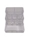 Acrylic Clear Makeup Organizer Lipstick Organizer,Thick Plastic Organizer Display Tray, 6 Compartment Cosmetic Counter Organization Holder for Brush, Lipstick, Jewelry, Beauty Supplies