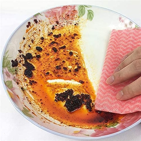 4Pcs Cleaning Towel Kitchen Cleaning Cloth Reusable Cleaning Cloth Cleaning Rag Roll