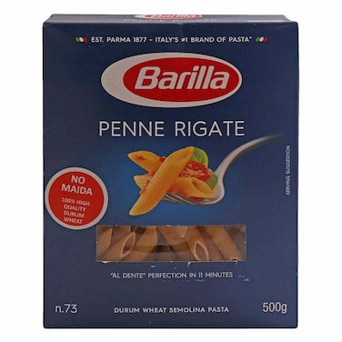 Barilla Rigate Penne Pasta 500G