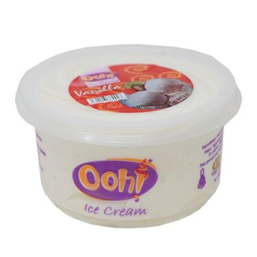 Ooh! Vanilla Ice Cream 500Ml