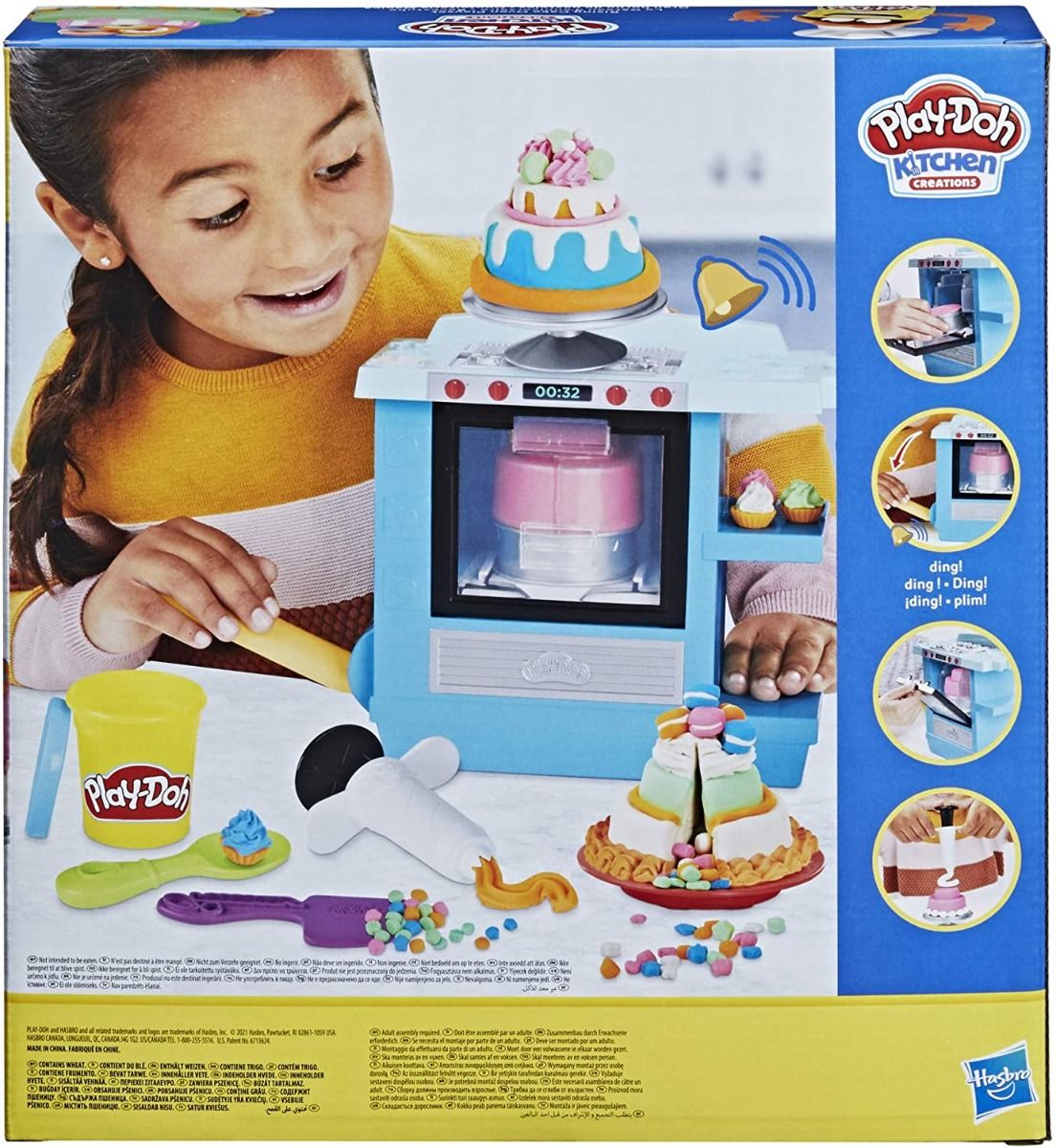 Play-Doh Kitchen Creations Rising Cake Oven Playset F1321