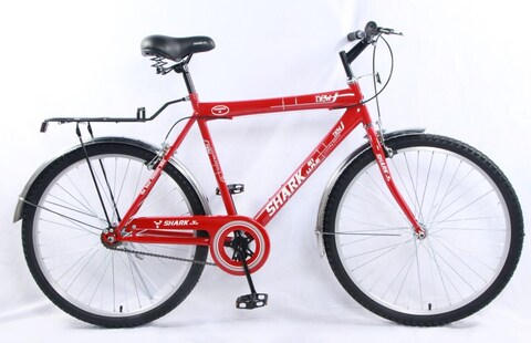 26 Inch Two wheeler Single Speed Mountain Bike(Red)