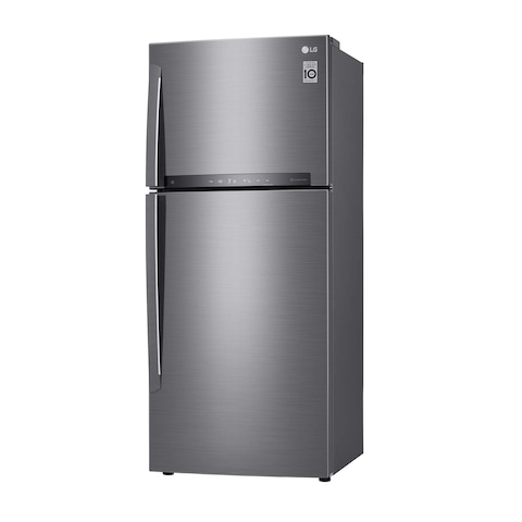 ثلاجة ال جي GN-H562HLHL سمارت نوفروست - 410 لتر - فضي