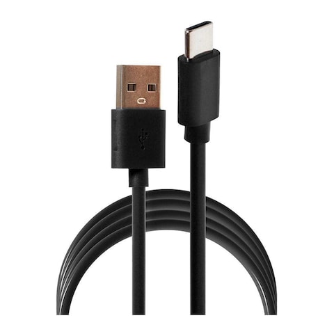 E-train DC05 - USB-A to USB Type-C Cable - 1 meter - Blue