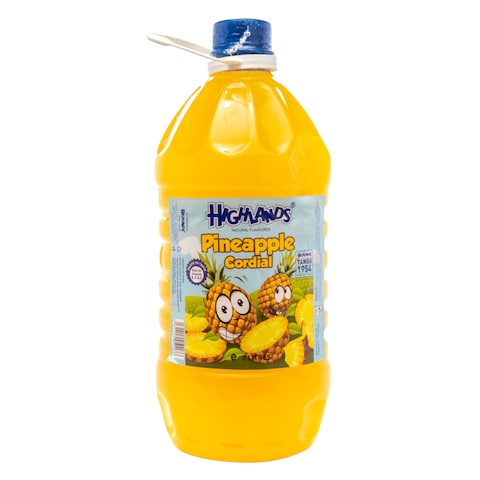 Highlands Cordial Pineapple Juice 3L