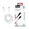 mpBLBERRI BLB-U113 Type C - Type C PD Cable 3 Meter, White