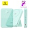Baseus 5000 mAh Battery Pack For Magsafe 5000mAh Wireless Portable Charger PD 20W Fast Charging With Stand And USB C On The Side Magnetic Power Bank For iPhone 15 14 13 12 Pro Pro Max Plus Mint Blue