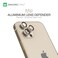 Amazing Thing SUPREME AR Lens Defender for iPhone 12 PRO Camera Lens Protector (6.1 inch) [3 Lens] - Champagne Gold