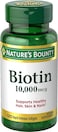 Nature's Bounty, Biotin, 10,000 mcg, 120 Rapid Release Softgels