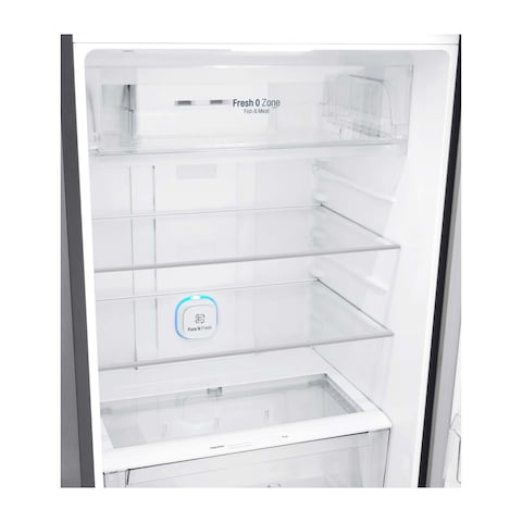 ثلاجة ال جي GN-H562HLHL سمارت نوفروست - 410 لتر - فضي