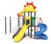 Rainbow Toys, Outdoor Children Playground Garden Fitness Exercise Play Set Villa Garden Furniture Product Area Dimension: 540&times;620&times;330cm