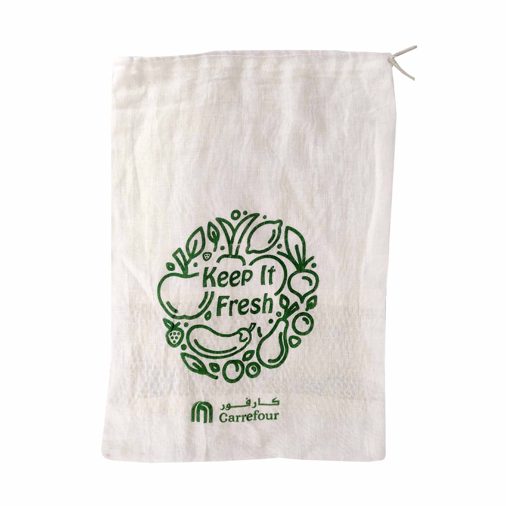 Carrefour Fruit And Vegetables Bag Keep it Safe 29X39cm