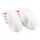 Command 17081 Designer Hooks, Medium, Holds 1.3 Kg. each hook, white color. 2 hooks and 4 strips/pack