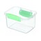 Sistema To Go Food Container - 1 Liter with Container 400ml - Clear