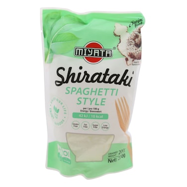 Miyata Shirataki Spaghetti Style Noodles 270g