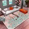 Mat for entrance door, floor mat, absorbent non-slip carpet 120 x 160 cm