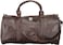 MOUNTHOOD Duffel Tote Bag- Premium Quality Long Lasting PU Leather. Travel Weekender/Overnight Duffel luggage Bag, Gym/Sports bag for Men &amp; Women.(Croco Brown)