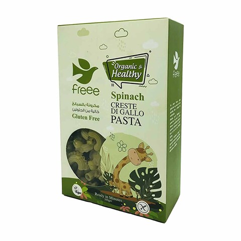 Free Spinach Fusili Pasta Gluten Free - 200 gram
