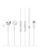 Type C Wired In-Ear Headphones White